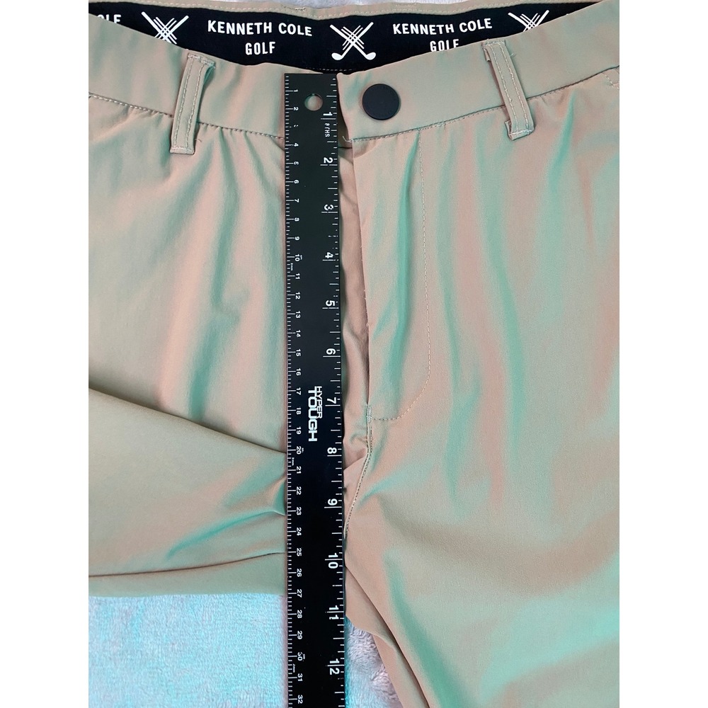 Kenneth Cole Golf Pants Mens 32x30 Khaki Performance Tapered KO9H14RSN2MX - Picture 4 of 9